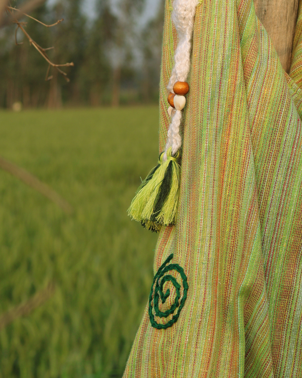 ZERO WASTE KHADI - HOBO BAG (HARA)